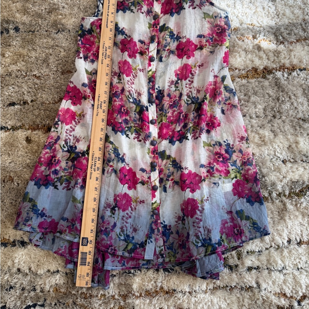 Aratta Silent Journey Floral Sleeveless Tunic/Top